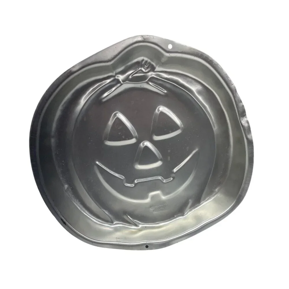 Wilton Aluminum Pumpkin Jack-O-Lantern Cake Pan Mold With‎ Instructions